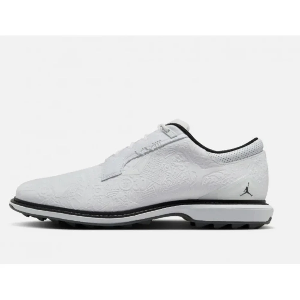 Nike Air Jordan ADG 5 'White Black Pure‎ Platinum' FQ6642-102 Men's Size 8